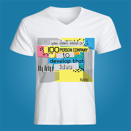 Web Design and Development Company, t-shirt design