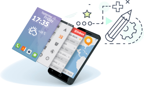 web app development, mobile app development